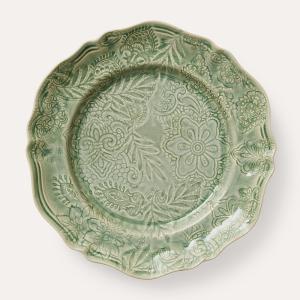 Large round dish, antique