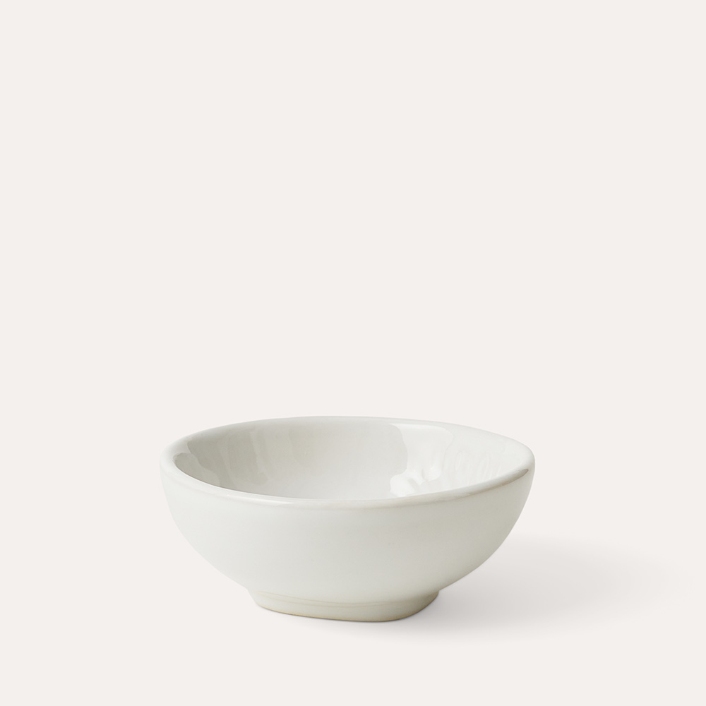 Small dip bowl, white