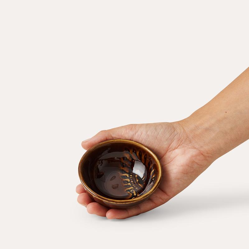 Small dip bowl, coffee