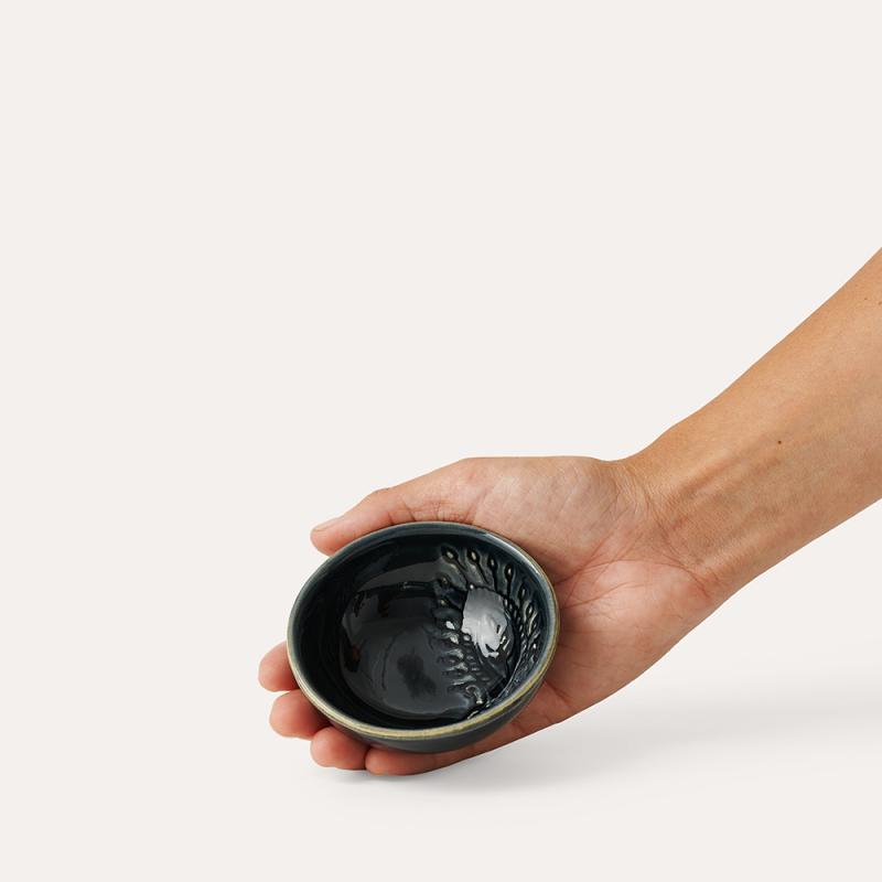 Small dip bowl, thunder