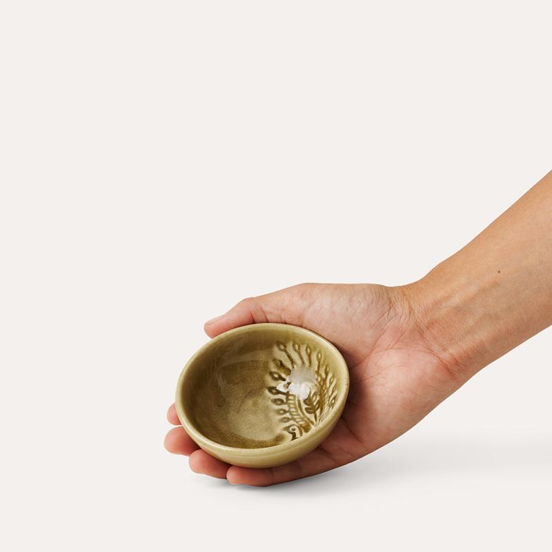 Small dip bowl, sand