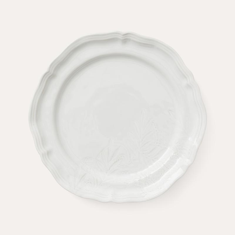Dinner plate, white