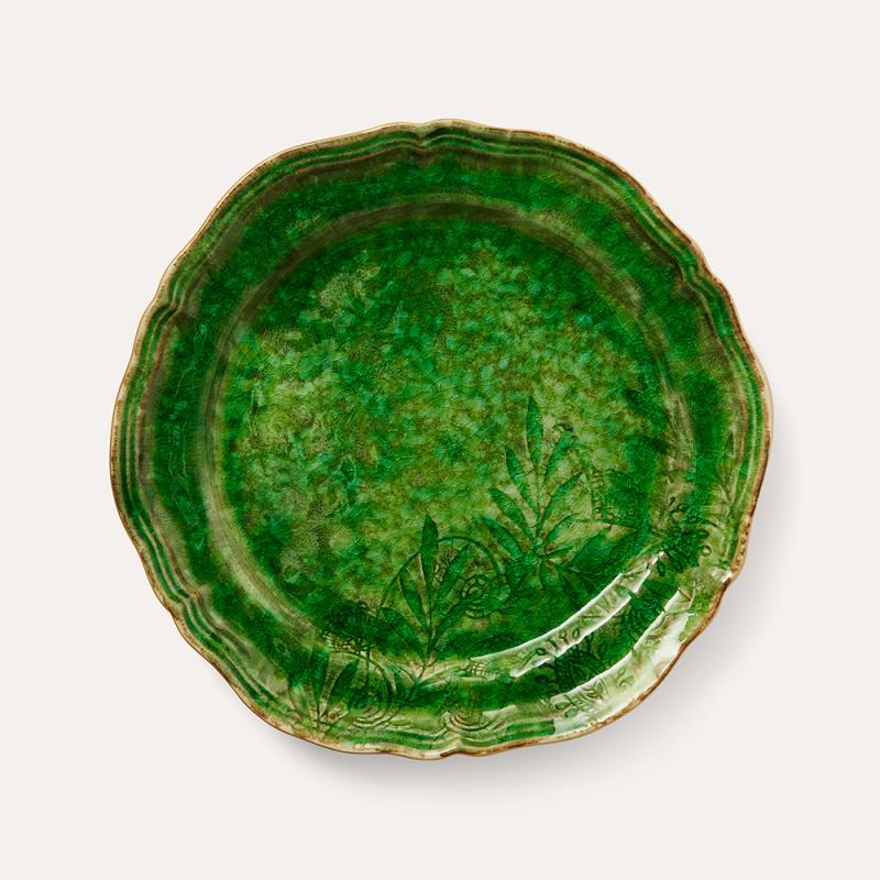 Dinner plate, seaweed