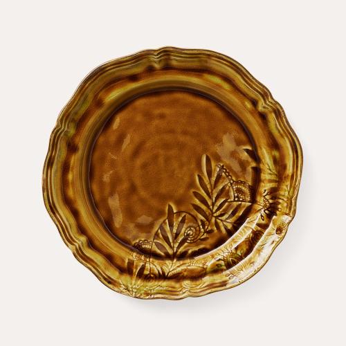 Dinner plate, pineapple
