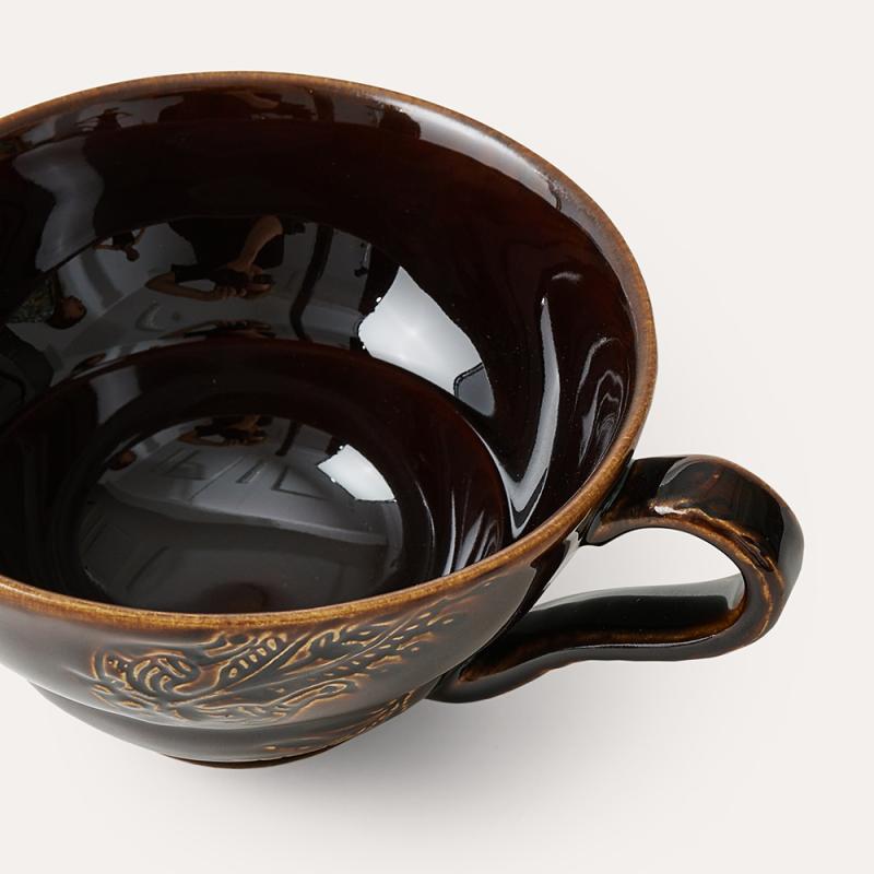 Cup with handle, coffee