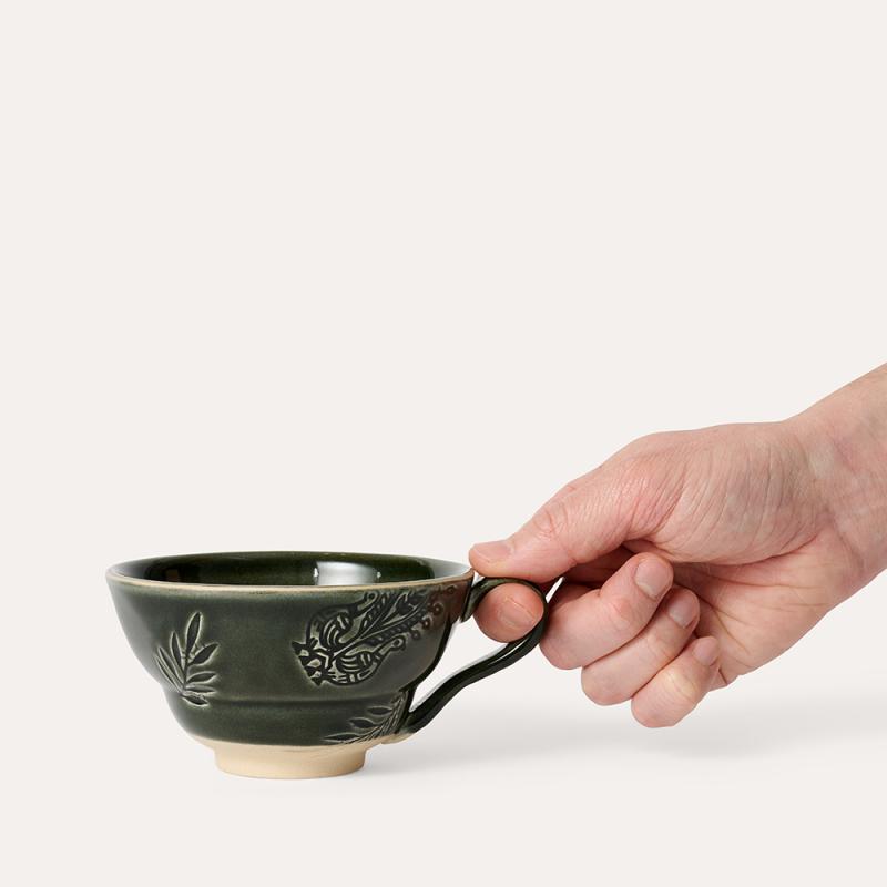 Cup with handle, shadow