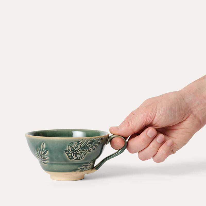 Cup with handle, dusk