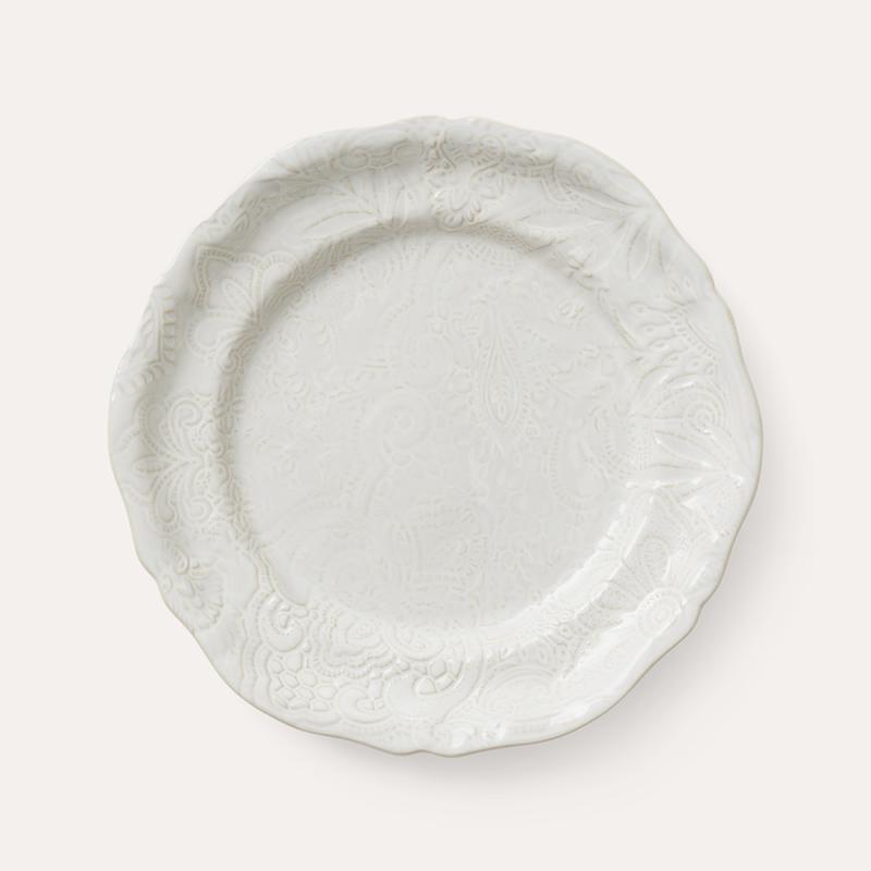 Assiette, white