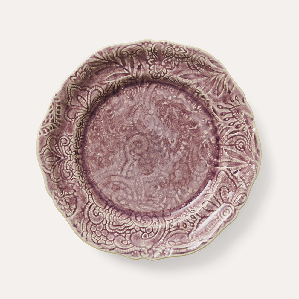 Plate, lavender