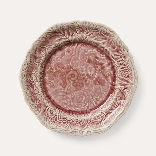 Assiette, old rose