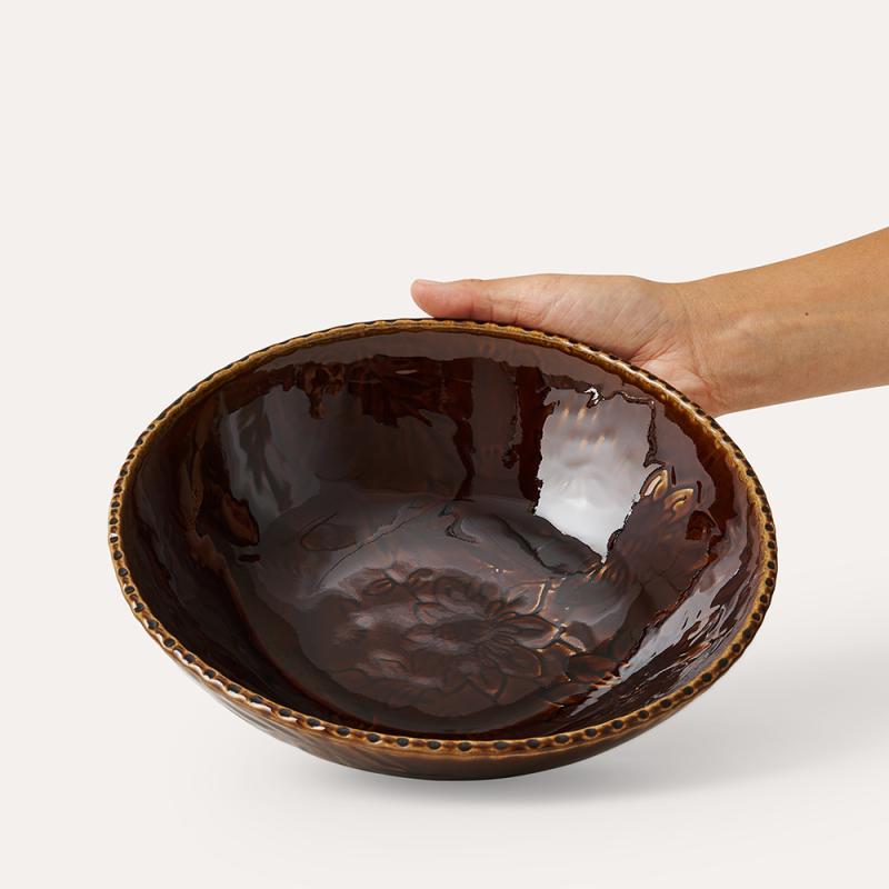 Deep plate, coffee