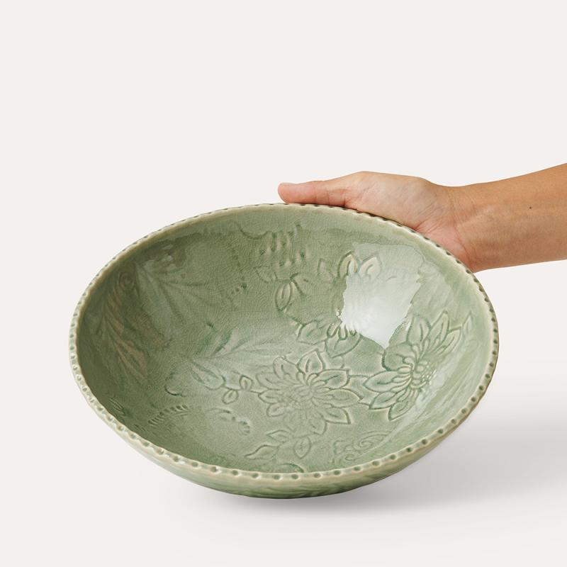 Deep plate, antique