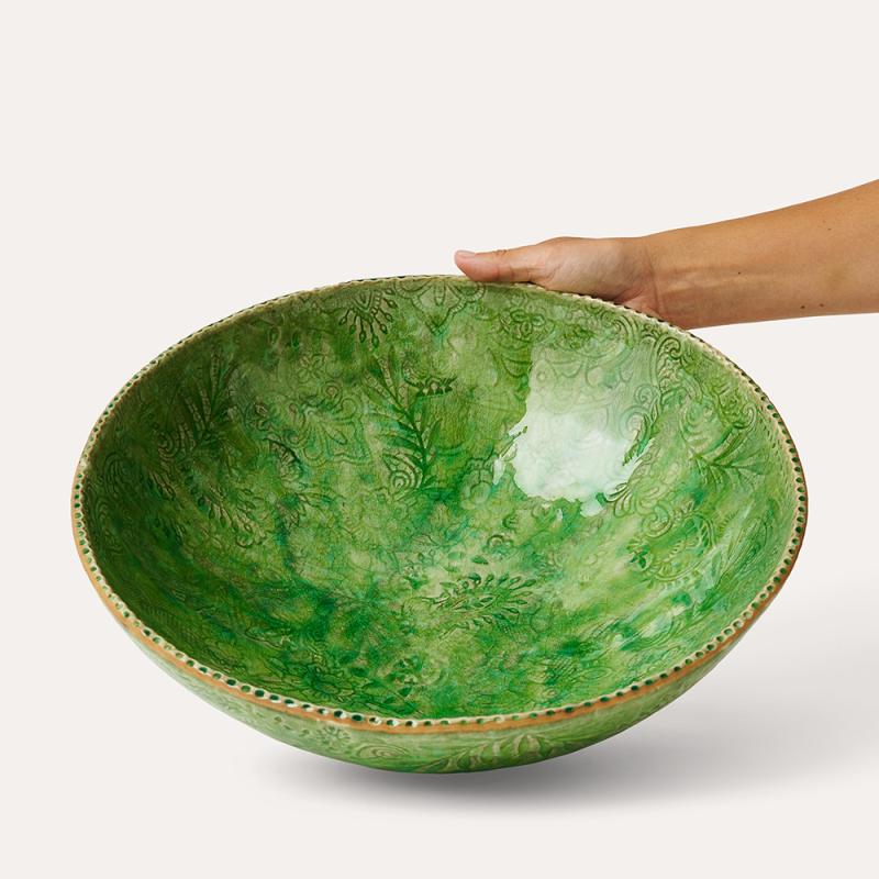Large bowl, seaweed