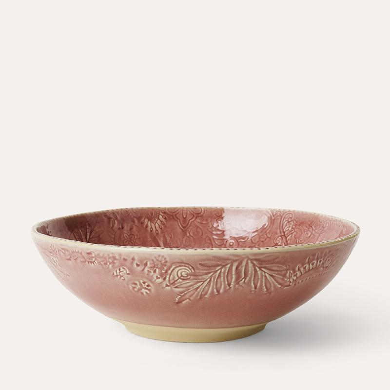 Large bowl, old rose