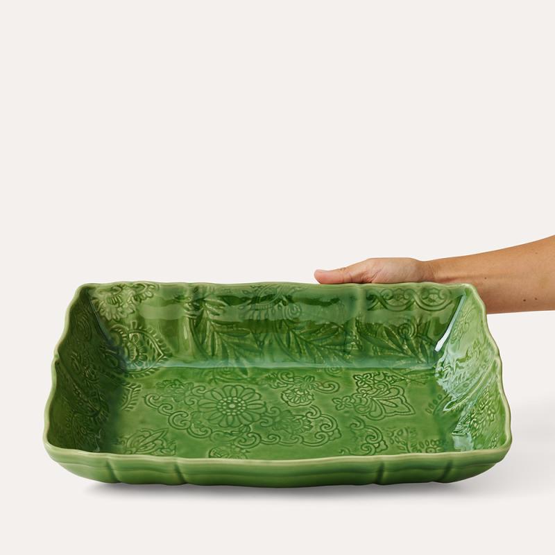 Large gratin dish, primavera