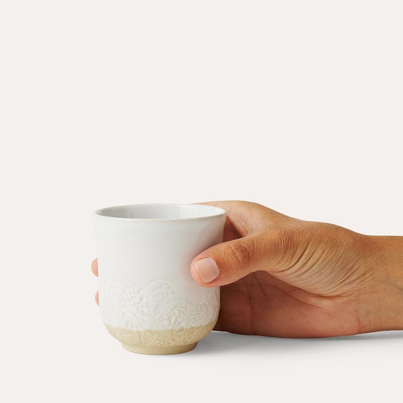 Espresso cup, white
