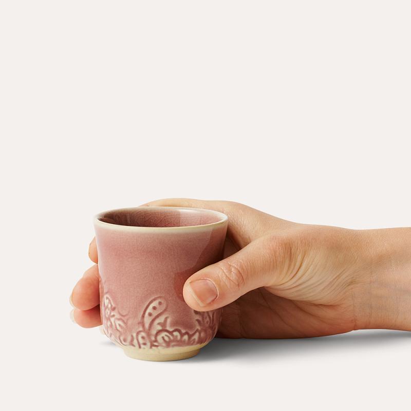 Espresso cup, old rose