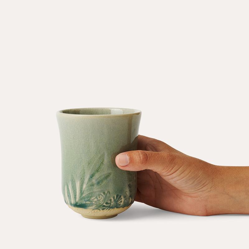 Latte cup, antique