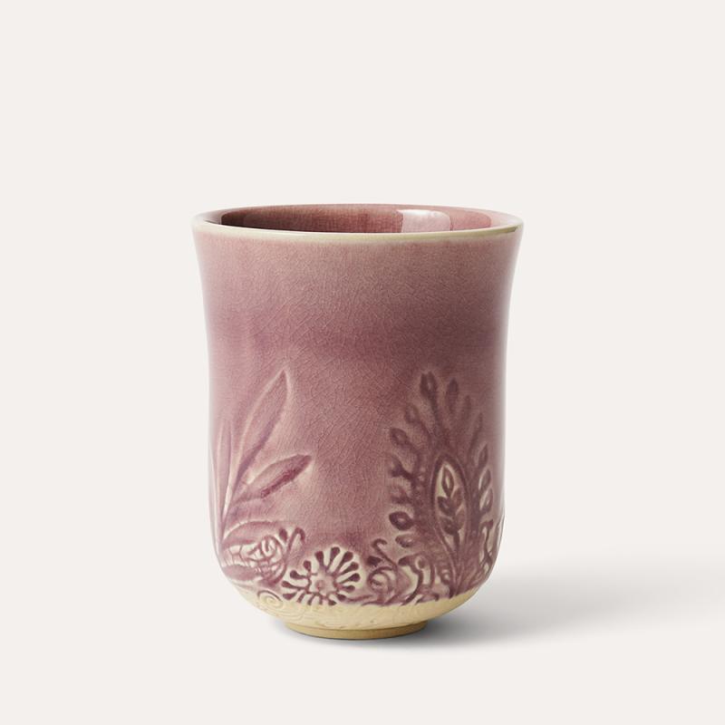 Latte cup, lavender