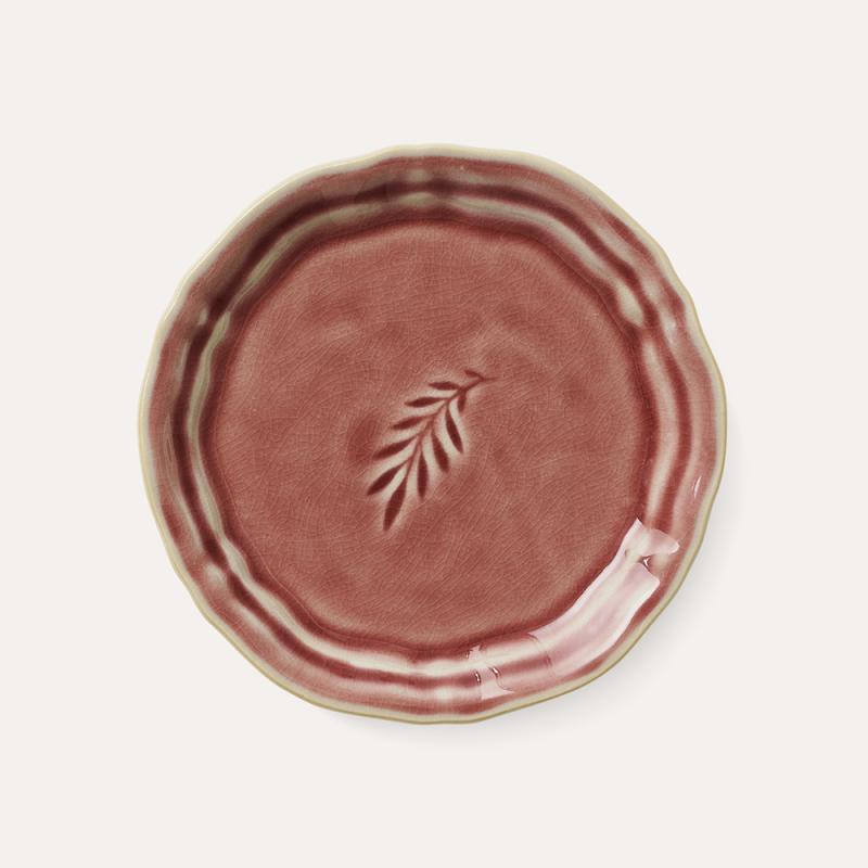 Amuse bouche plate, old rose