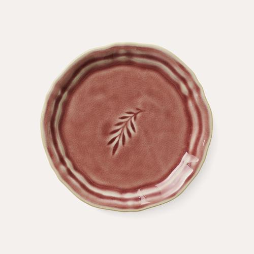 Amuse bouche plate, old rose