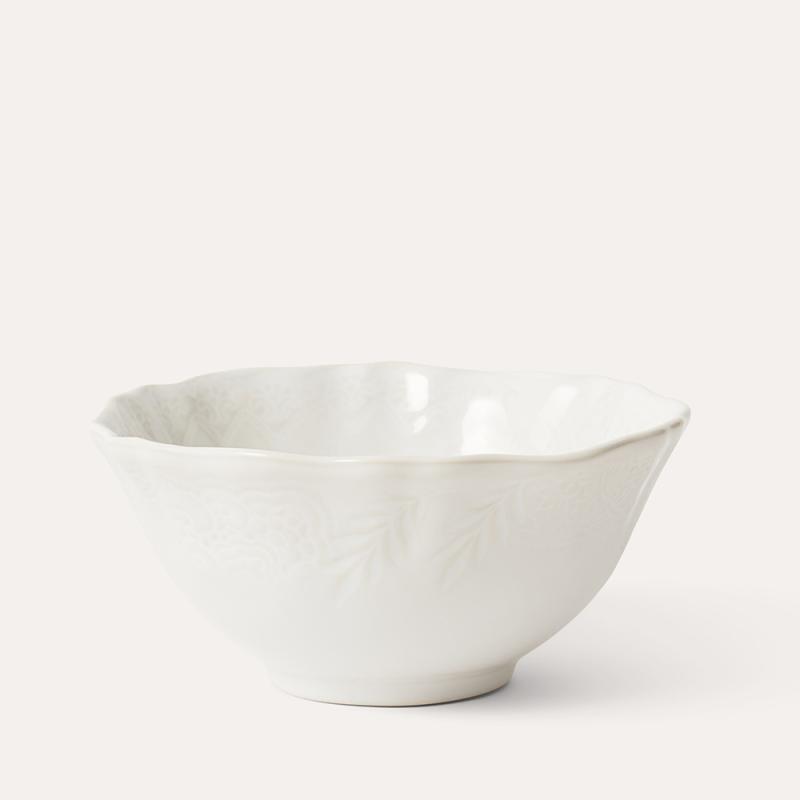 Small soup bowl, white