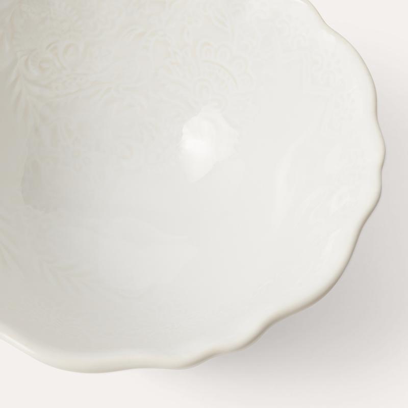 Small soup bowl, white