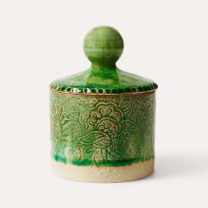 Tea caddy, seaweed