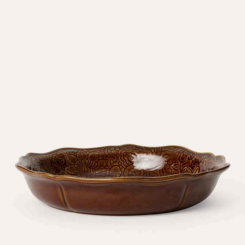 Pie dish, coffee