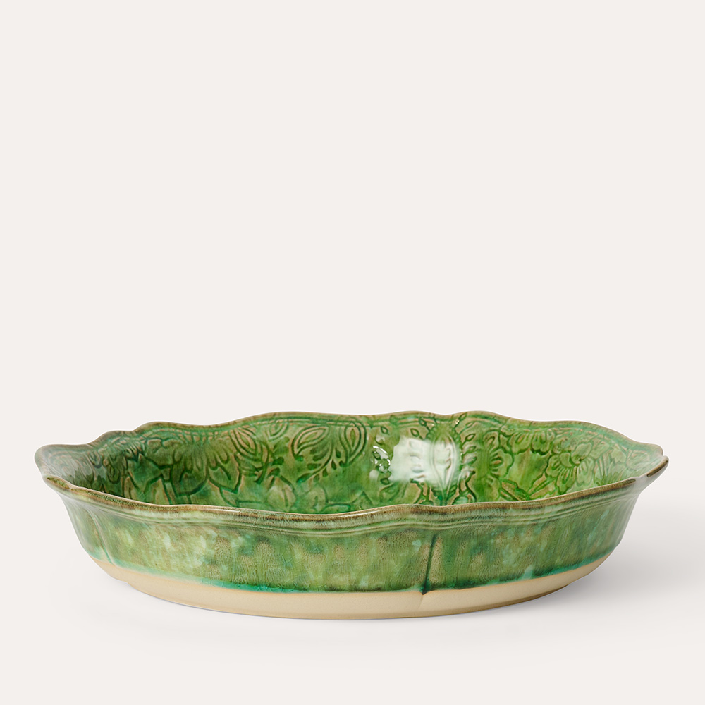 Pie dish, seaweed
