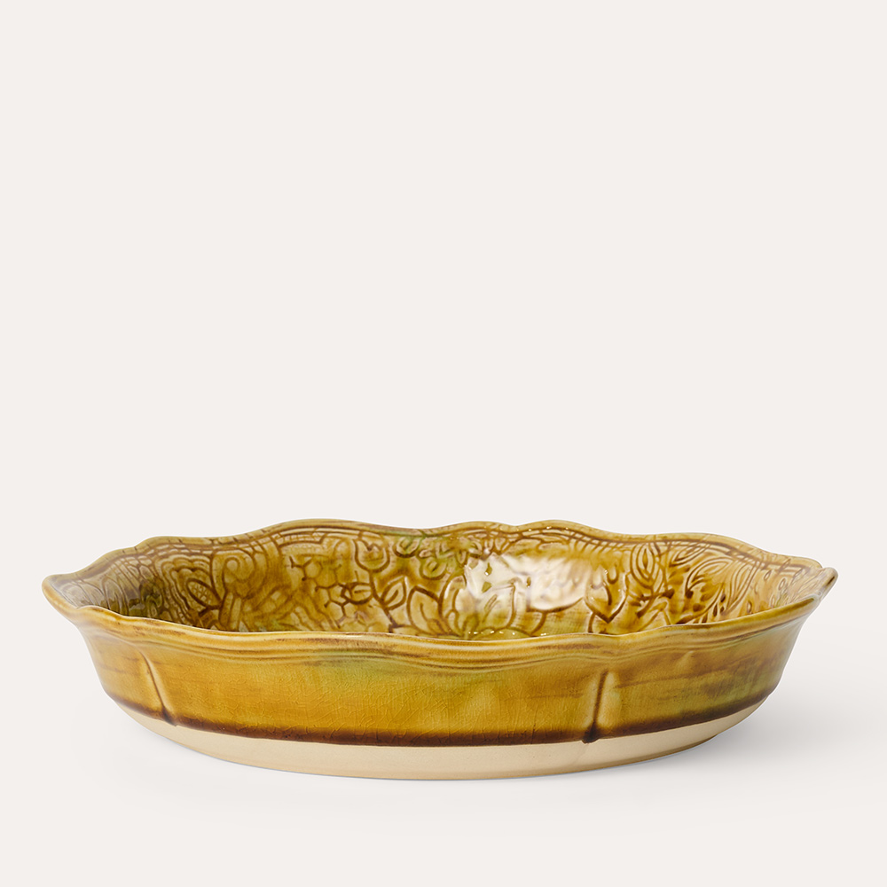 Pie dish, pineapple