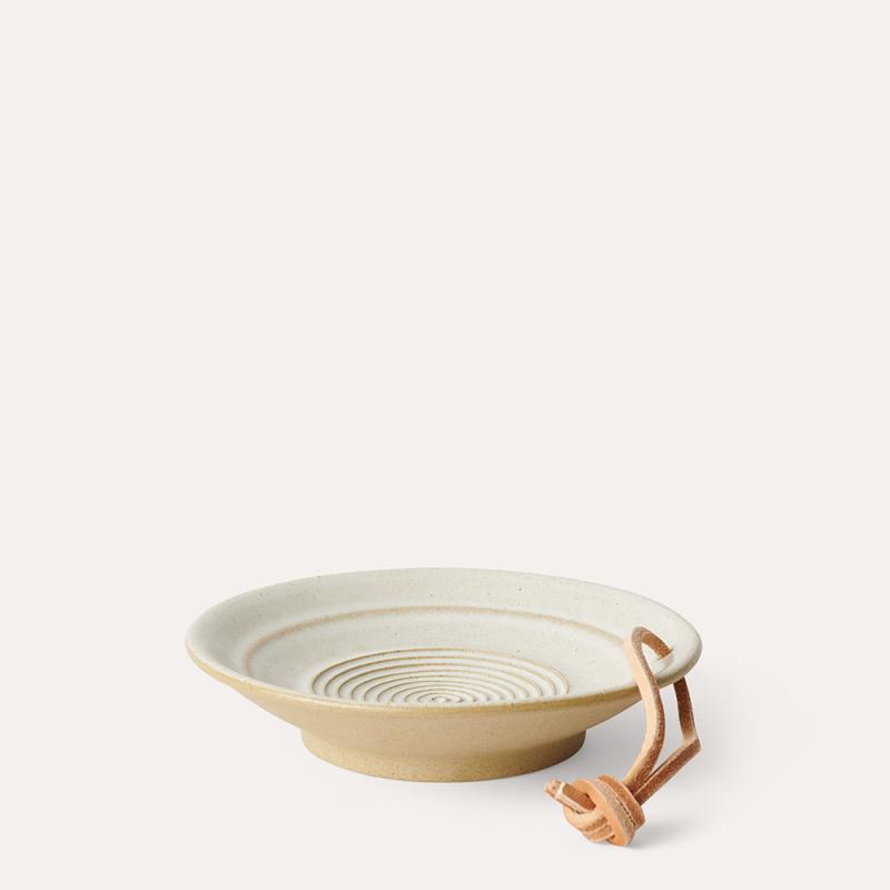 Garlic grate, eggshell