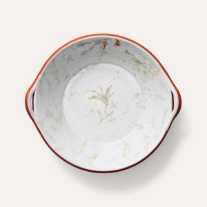 Handpainted terracotta bowl