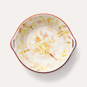 Handpainted terracotta bowl