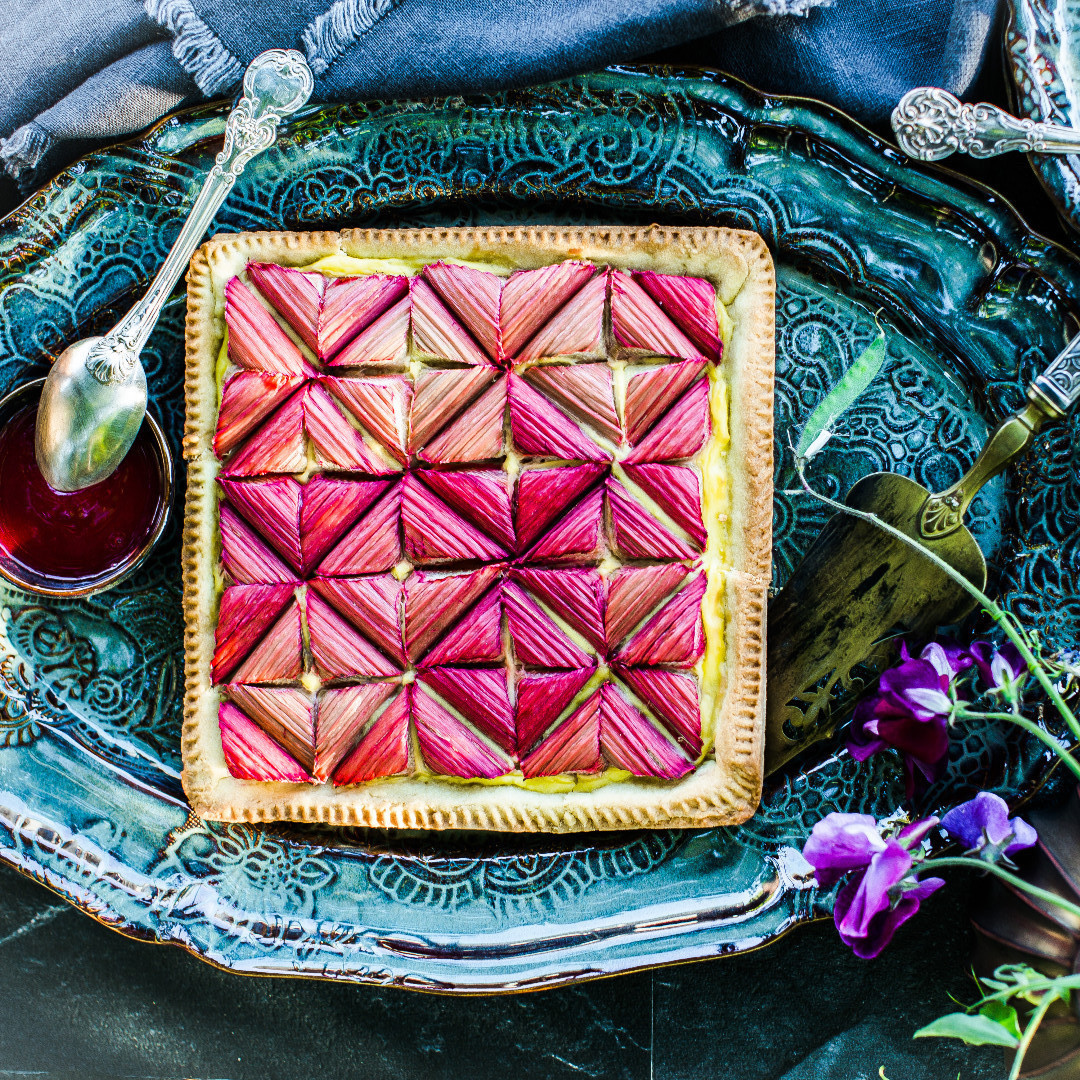 Vackert pussel och pyssel till dessert