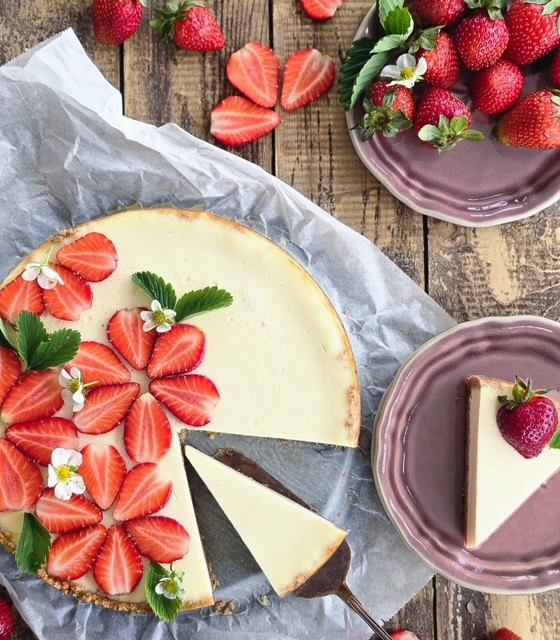 En Cheesecake som smälter i munnen