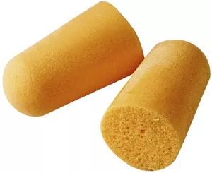 Beiga In ear hörselproppar tillverkade av polyuretanskum för god ljuddämpnig|EU-standard EN 352.