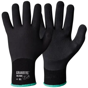 Nålstickshandske Polyester med latexbeläggning