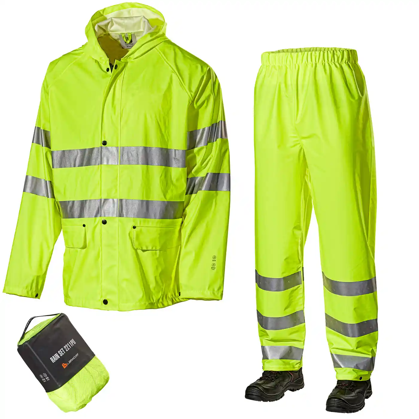 Regnställ 2211PU Hi-Vis