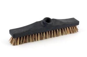 En levang med plaststomme och borst av växtfiber, en unionblandning som gör borsten stark, vattentålig och passande för grovrengöring|23037