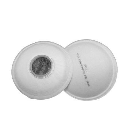 RSG 200E P3 Pancake filter  är ett P3filter som ligger förpackade i kartong med 5par/kartong och passar till halvmask 200