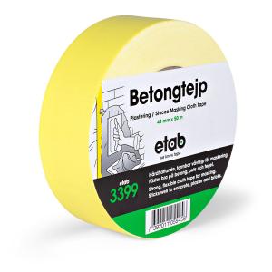 Betongtejp, 44mm x 50m, Gul, 24rl/krt