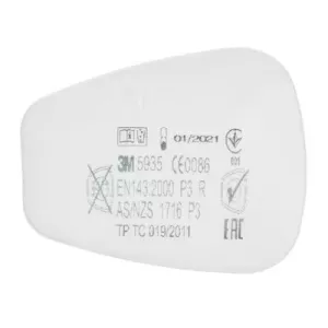 3M Partikelfilter 5935 P3, 10par/krt