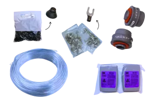 AeroFit A2 - Dubbelsidig Adapterkit