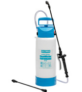Gloria CleanMaster PF50 5 Liter är en oljebeständig tryckspruta i plast som tål sura och alkaliska medel och också rengöringsmedel med kemikalier i
