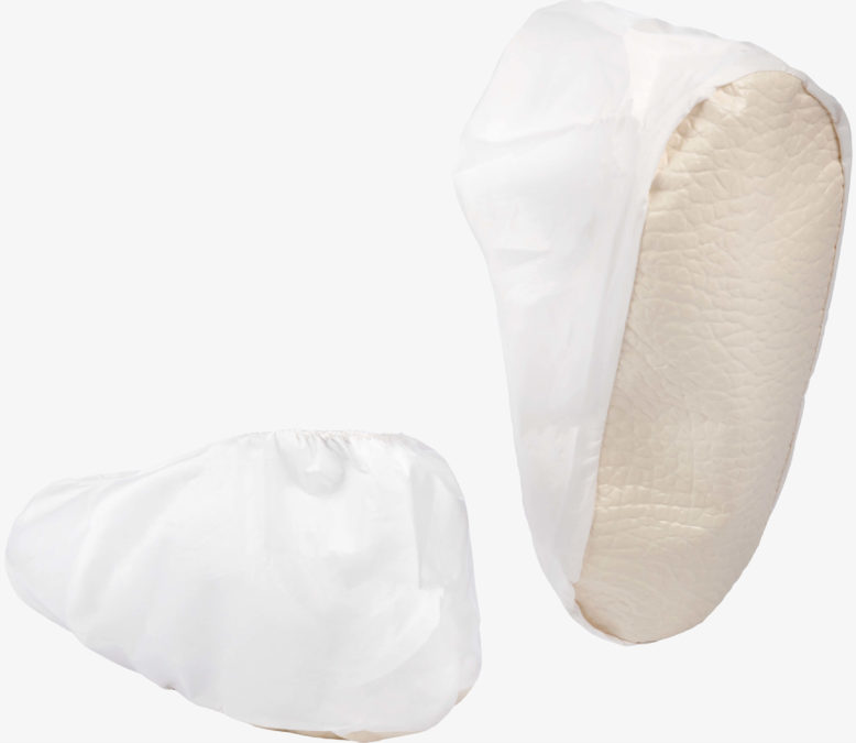 Skoskydd från MicroMax med antihalksula som är lite tjockare än normalt och passar för saneringsarbeten där golven behöver skyddas|asbest|EMN022NS