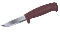 Morakniv Basic 511 är en slidkniv av kolstål som lämpar sig väl  för bygg- och hantverksarbete med tanke på det greppvänliga skaftet och lättheten att återskärpa bladet samt möjligheten att fästa flera olika Moraknivar med hjälp av Smart Button System