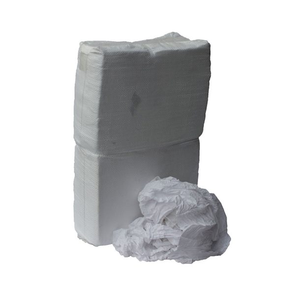 Lakantrasa vit Extra prima är en trasa gjord av lakanstyg i en förpackning om 10kg i varje |LV1-10
