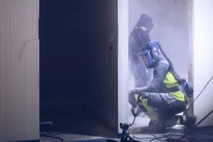 Andningsskydd Sundström SR 570 skärm och fläkt SR500