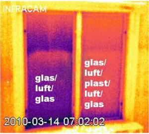 15,4 m2 glasklar PET  0,8mm fraktfritt